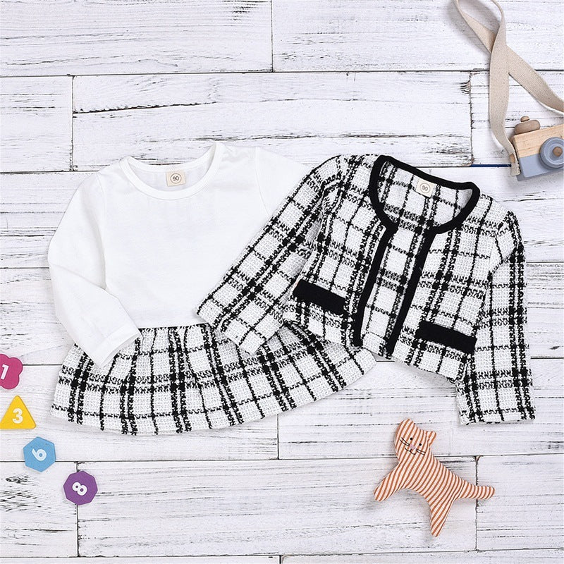 Long-sleeved Two-pieces Baby Girls’ Suit - 2-pieces set