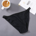 Low Waist Comfortable Panties Women’s Cute Underwear - Black / L