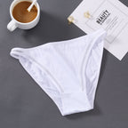 Low Waist Comfortable Panties Women’s Cute Underwear - White / L