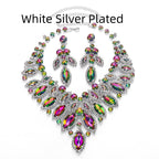 Luxury Leaf Necklace Suit - Necklace set