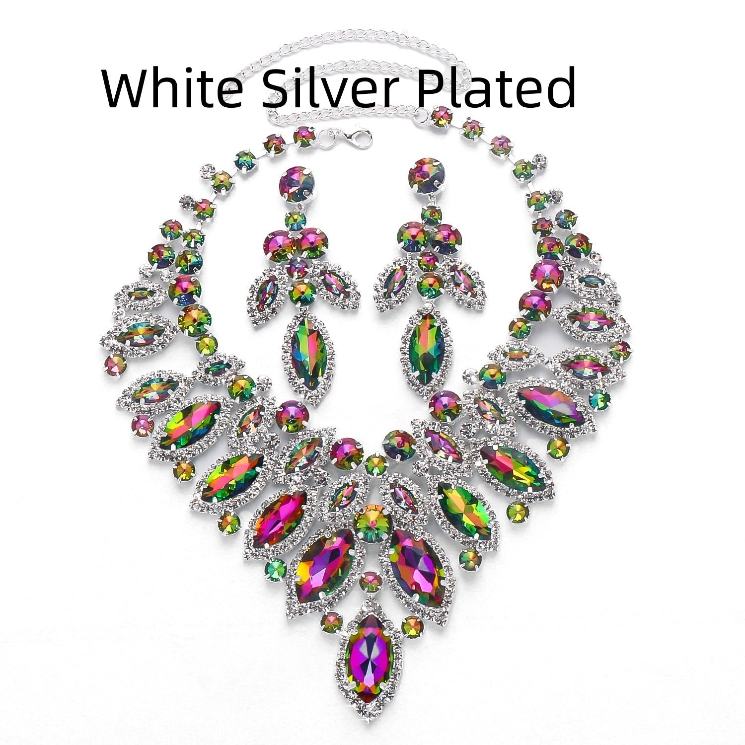 Luxury Leaf Necklace Suit - Necklace set