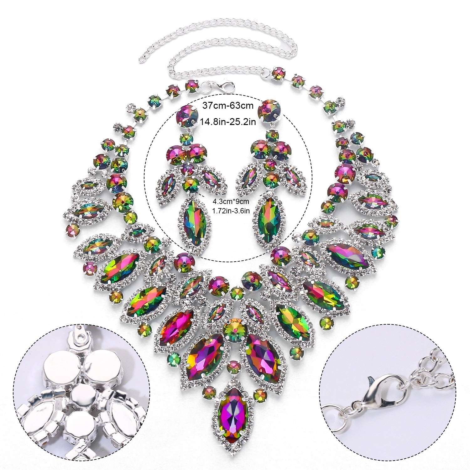 Luxury Leaf Necklace Suit - Necklace set