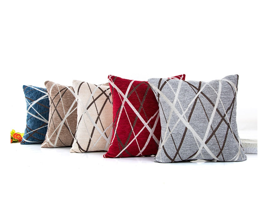 Luxury Striped Cushion Cover - cushion cover