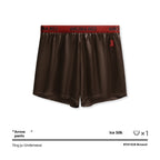 Men’s Boxer Briefs - Brown / L - Men’s shorts