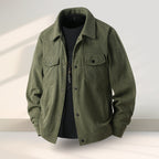 Men’s Casual Ruffle Coat - Ruffle Coat