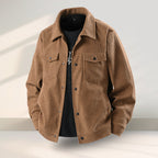 Men’s Casual Ruffle Coat - Ruffle Coat