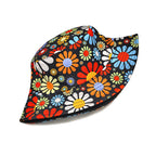 Men’s Colourful Floral Bucket Hat Sun Hat - Flower / M - Men’s Bucket Hat