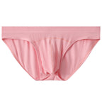 Men’s Low Waist Breathable Briefs - Pink / L - Men’s Briefs
