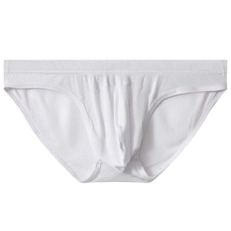 Men’s Low Waist Breathable Briefs - White / L - Men’s Briefs