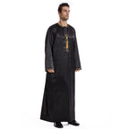 Men’s Premium Robe - Black / L - Men’s Robe