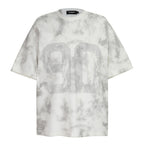 Men's Tie-dyed Letter Print Short-sleeved T-shirt - neomodest
