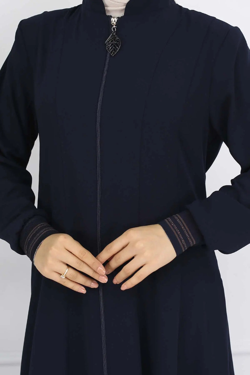 Mec Mevlana Abaya With Elastic Sleeves