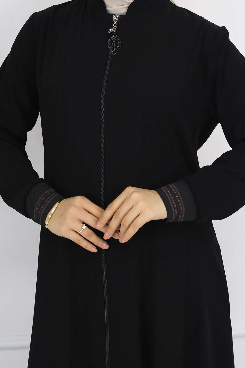 Mec Mevlana Abaya With Elastic Sleeves