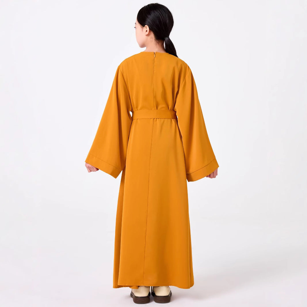 Middle Eastern Girls’ Abaya Robe - Girls’ Abaya Robe