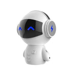Mini Bluetooth Robot Speaker - White - Bluetooth speaker