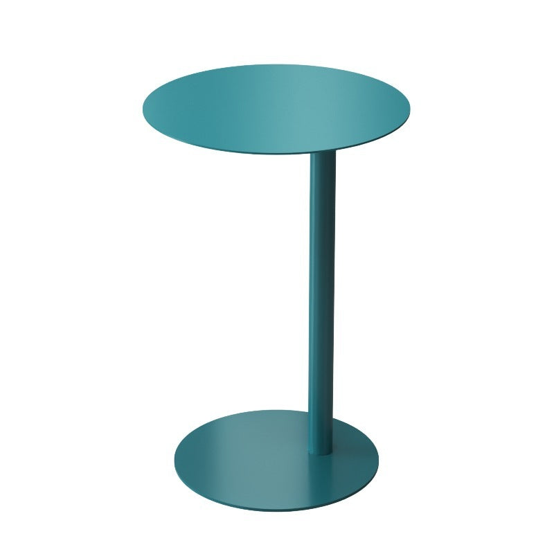 Mini Sofa Side Table Bedside Corner Table - Dark Green / Diameter 40 High 50cm - Sofa table