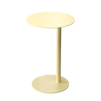 Mini Sofa Side Table Bedside Corner Table - Yellow / Diameter 40 High 50cm - Sofa table