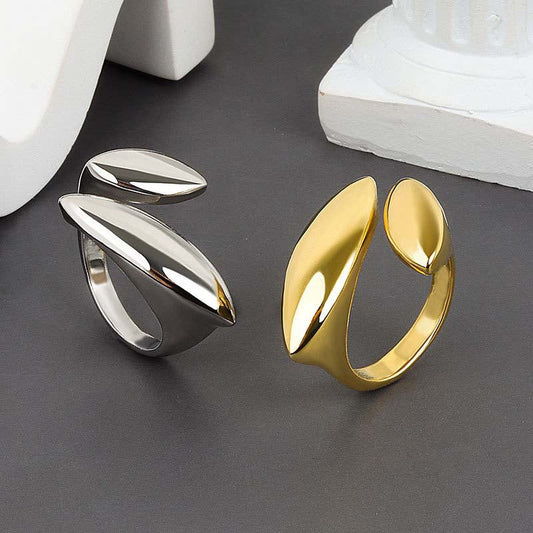 Minimal Art Irregular Ring - Ring