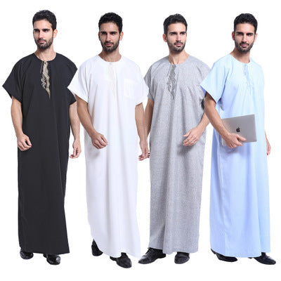 Muslim Arab Middle Eastern Men’s Robe - Men’s Robe