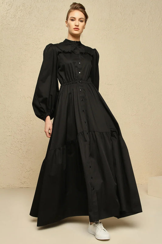 NEOMODEST X BERREN STUDIO Kross Dress-Black - 42 - Dress