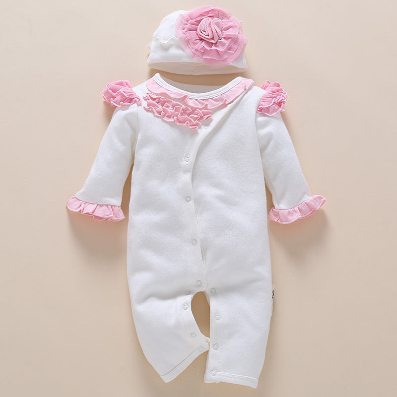 Newborn Baby’s Romper - White / 12m - Baby’s Romper