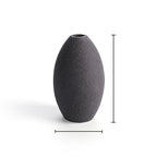 Nordic Ceramic Vase Ornamentsc Home Decoration Ornaments - Black / 12.5cmX8.3CM