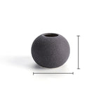 Nordic Ceramic Vase Ornamentsc Home Decoration Ornaments - Black / 7.8cmX9.5CM