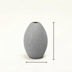 Nordic Ceramic Vase Ornamentsc Home Decoration Ornaments - Grey / 12.5cmX8.3CM