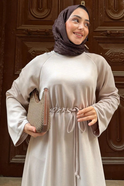 Oysho Hijab Dress | Vison – NEOMODEST product image 4