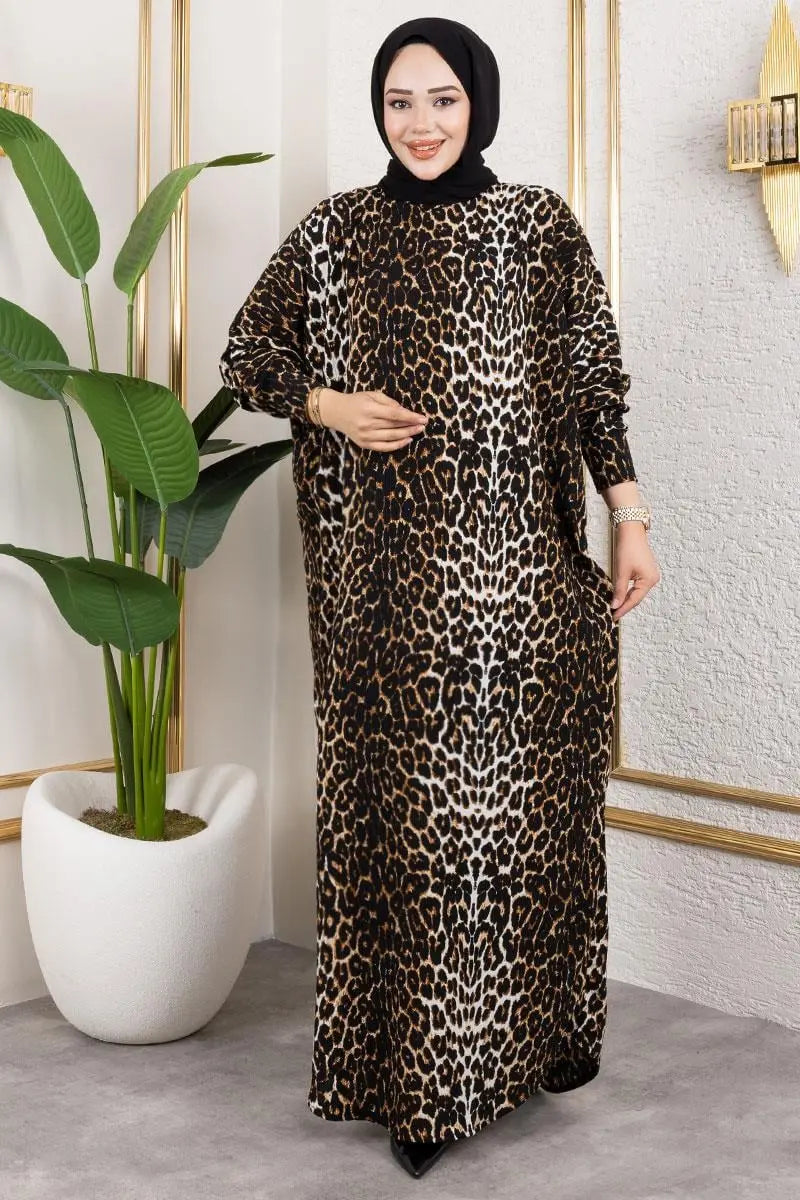 Mec Patterned Crepe Dress