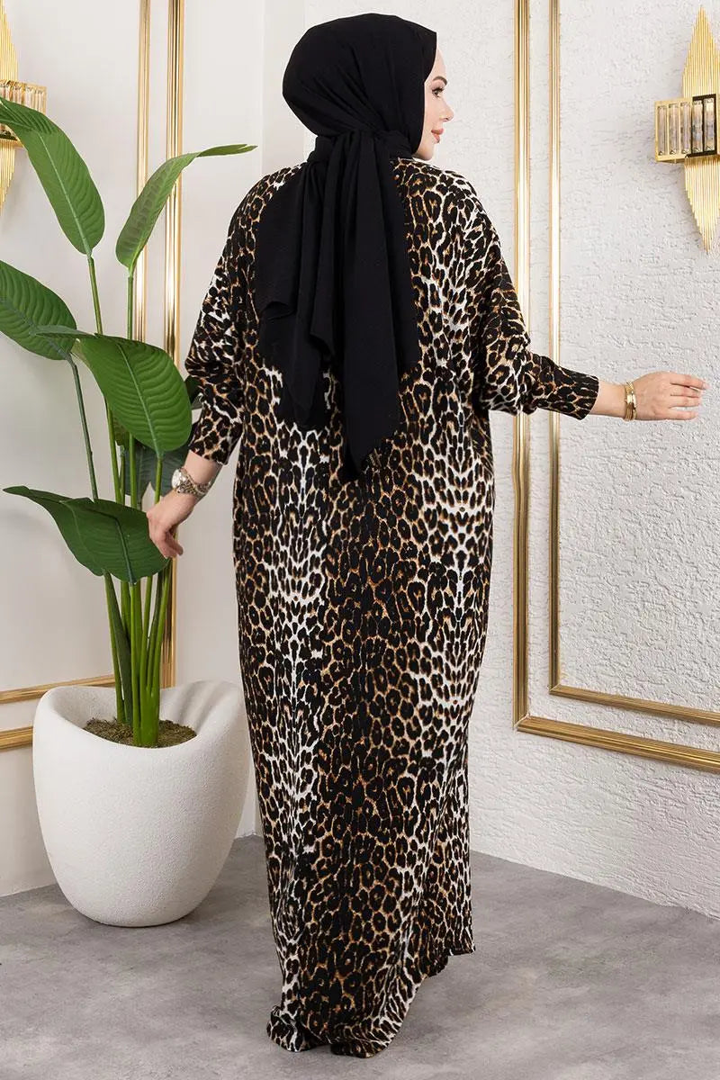Mec Patterned Crepe Dress