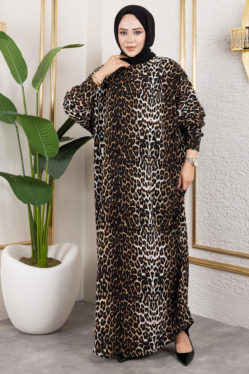 Mec Patterned Crepe Dress