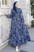 Mec Patterned Hijab Jessica Dress
