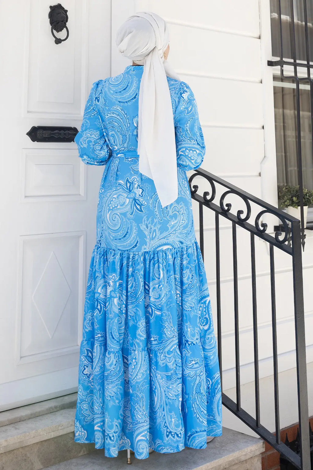 Mec Patterned Hijab Jessica Dress
