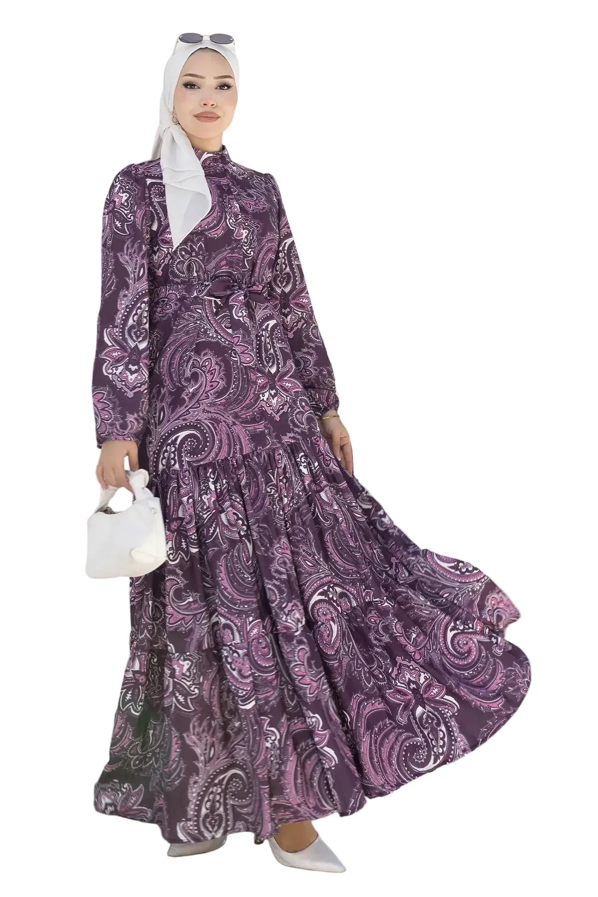Mec Patterned Hijab Jessica Dress