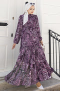 Mec Patterned Hijab Jessica Dress