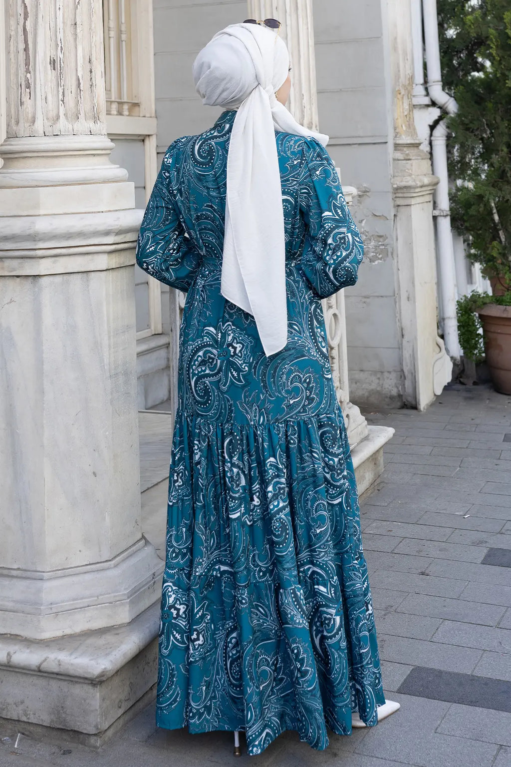 Mec Patterned Hijab Jessica Dress