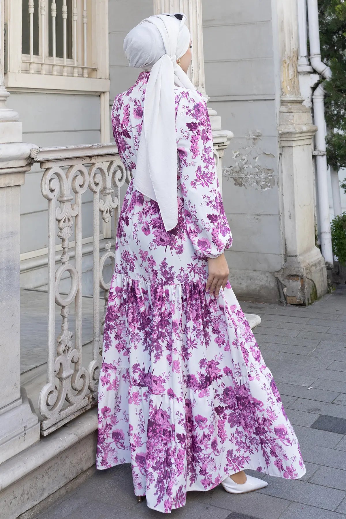 Mec Patterned Hijab Jessica Dress