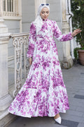 Mec Patterned Hijab Jessica Dress