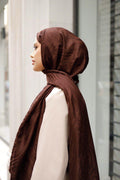 Mec Patterned Silky Jacquard Shawl