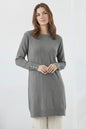 Patterned Tunic | Grey – NEOMODEST product image 1