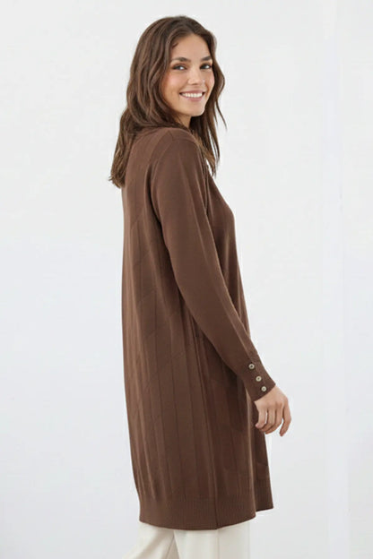 Patterned Tunic | Brown – NEOMODEST product image 3