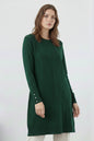 Patterned Tunic | Emerald – NEOMODEST product image 1