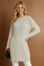 Patterned Tunic | Ecru – NEOMODEST product image 1