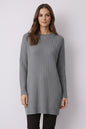 Patterned Tunic | Grey – NEOMODEST product image 1