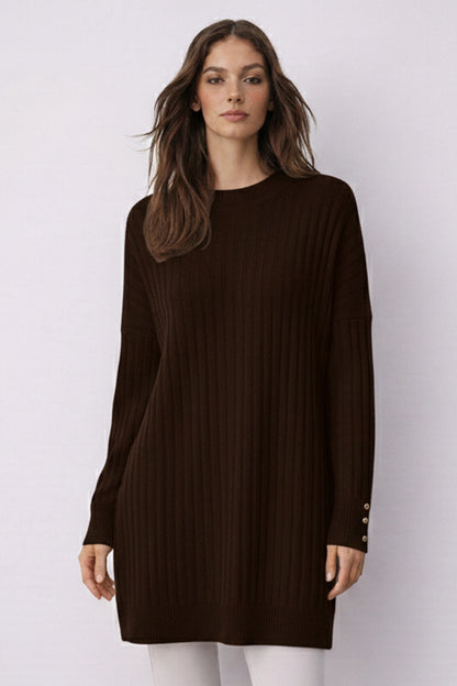 Patterned Tunic | Brown – NEOMODEST product image 1