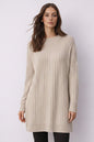 Patterned Tunic | Beige – NEOMODEST product image 1