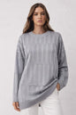 Patterned Tunic | Grey – NEOMODEST product image 1