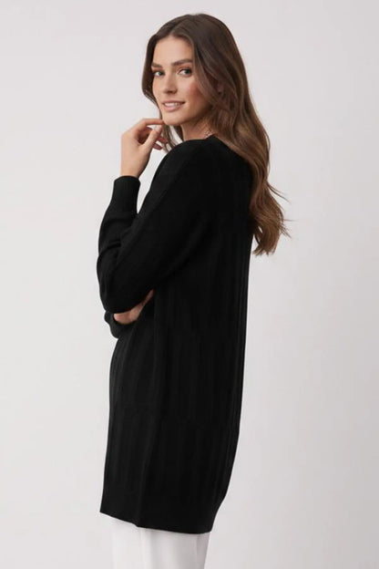 Patterned Tunic | Black – NEOMODEST product image 2