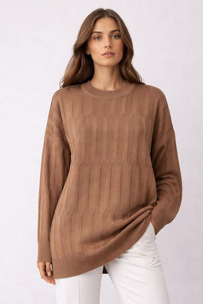 Patterned Tunic | Vison – NEOMODEST product image 1